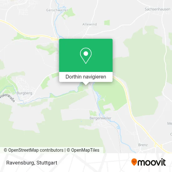 Ravensburg Karte