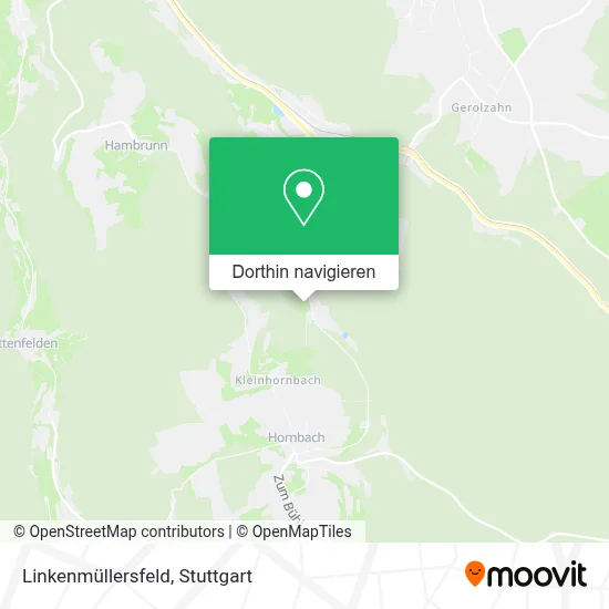 Linkenmüllersfeld Karte