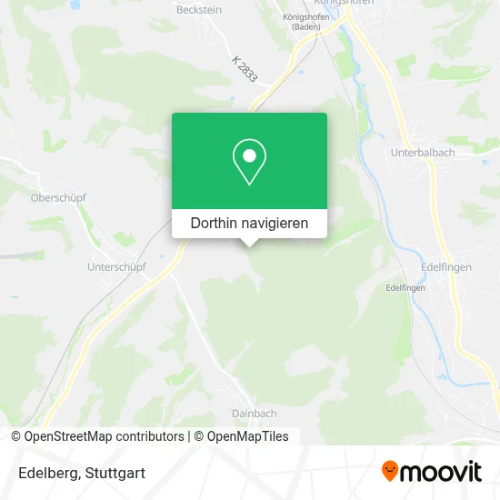 Edelberg Karte