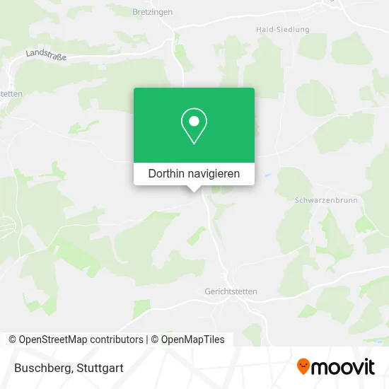 Buschberg Karte