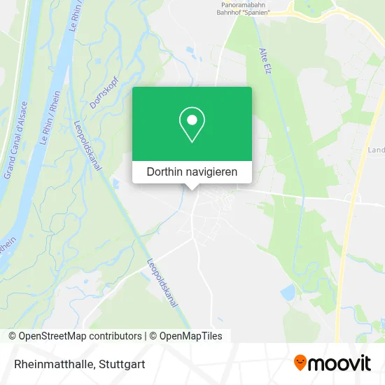 Rheinmatthalle Karte