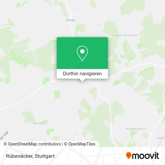 Rübenäcker Karte