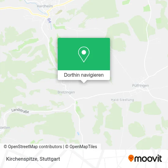 Kirchenspitze Karte