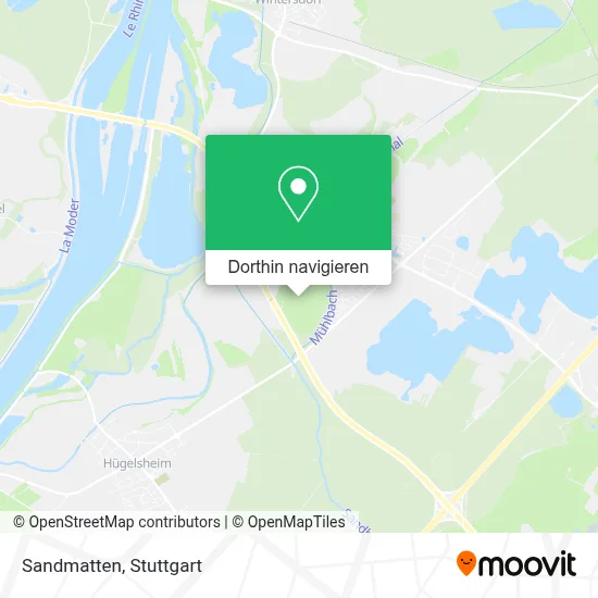 Sandmatten Karte