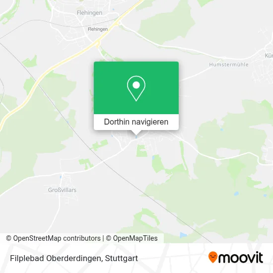 Filplebad Oberderdingen Karte