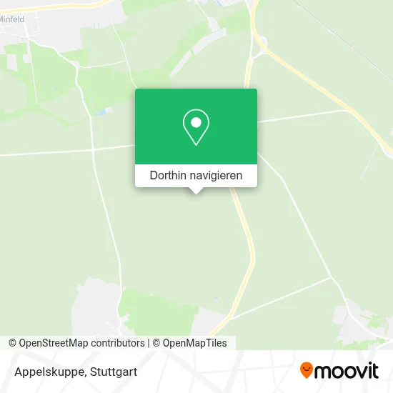 Appelskuppe Karte