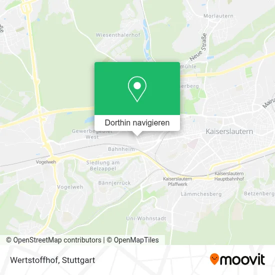 Wertstoffhof Karte