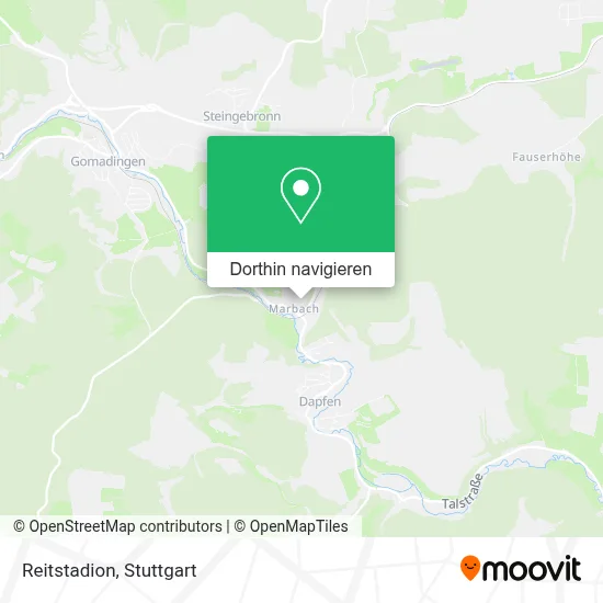 Reitstadion Karte