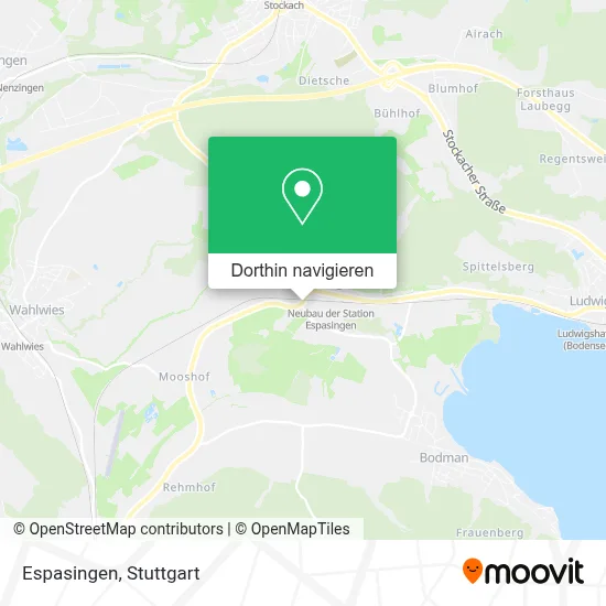 Espasingen Karte