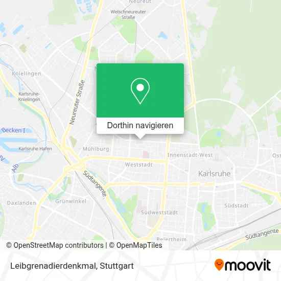 Leibgrenadierdenkmal Karte