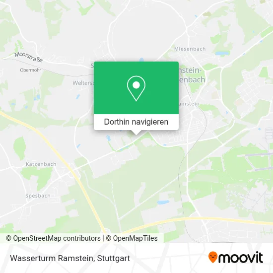 Wasserturm Ramstein Karte