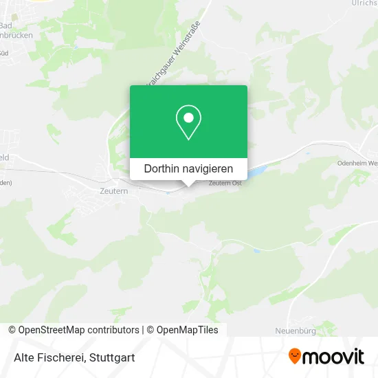 Alte Fischerei Karte
