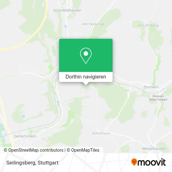Seilingsberg Karte