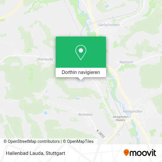 Hallenbad Lauda Karte