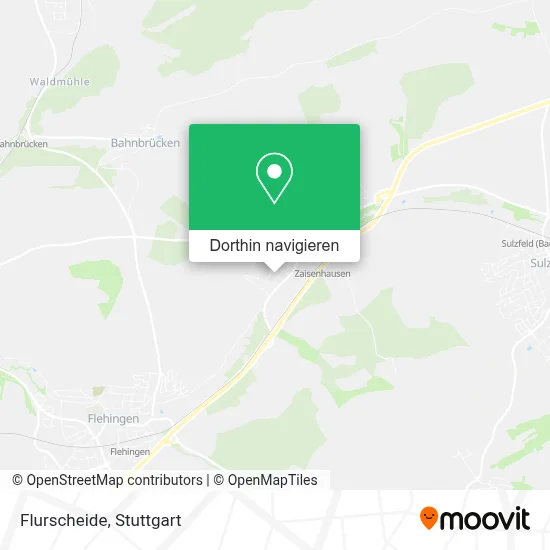Flurscheide Karte