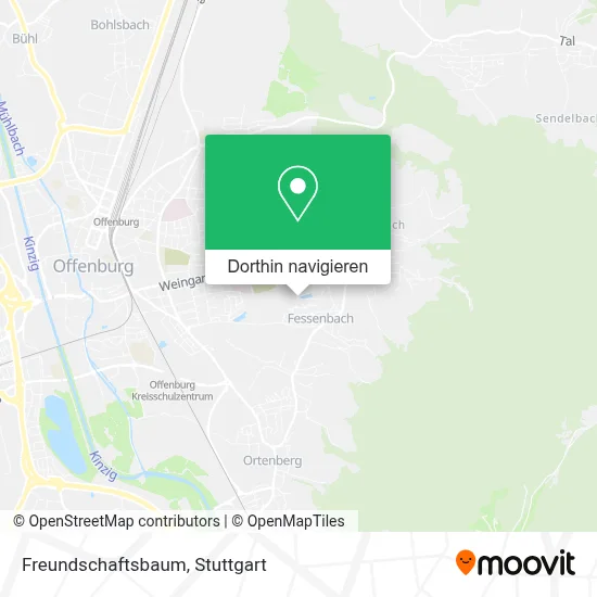 Freundschaftsbaum Karte
