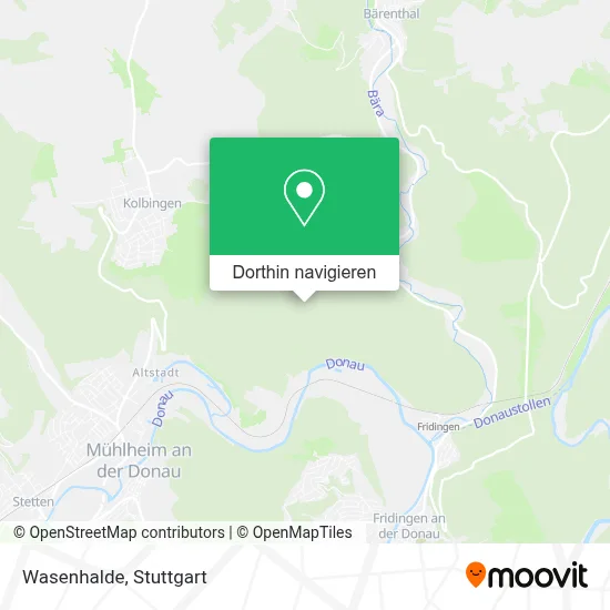 Wasenhalde Karte