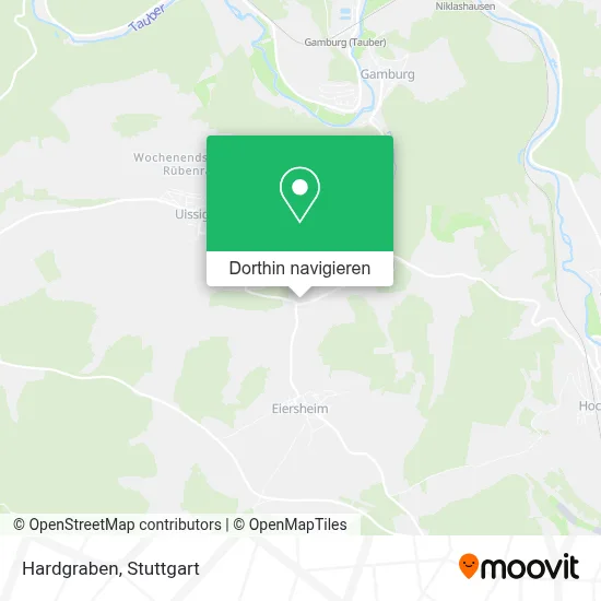 Hardgraben Karte