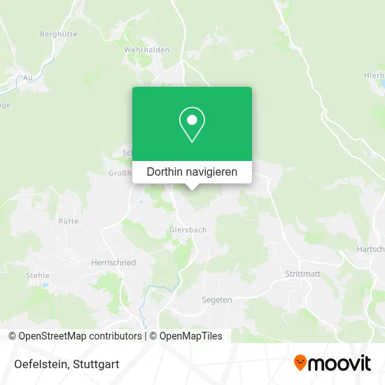 Oefelstein Karte