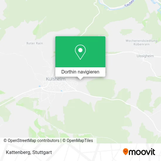 Kattenberg Karte