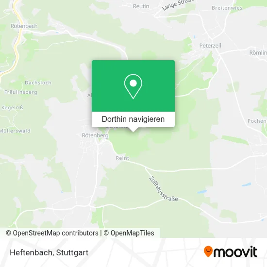 Heftenbach Karte