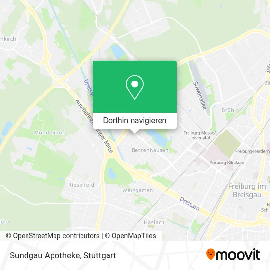 Sundgau Apotheke Karte