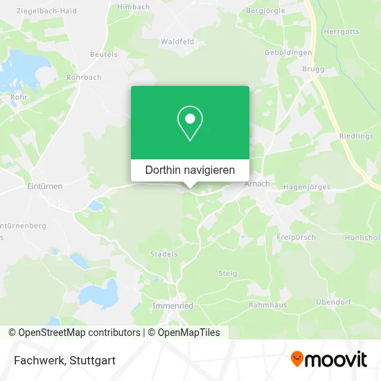 Fachwerk Karte