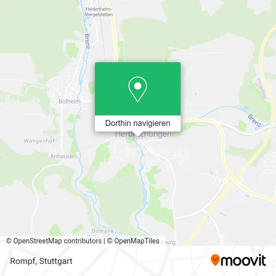 Rompf Karte