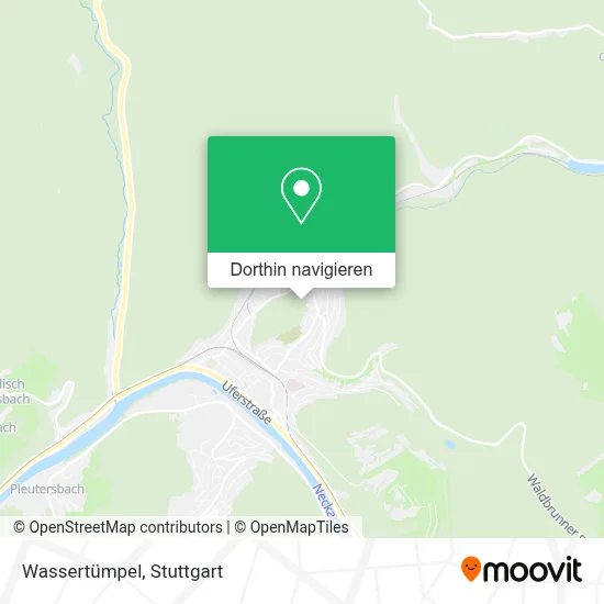Wassertümpel Karte