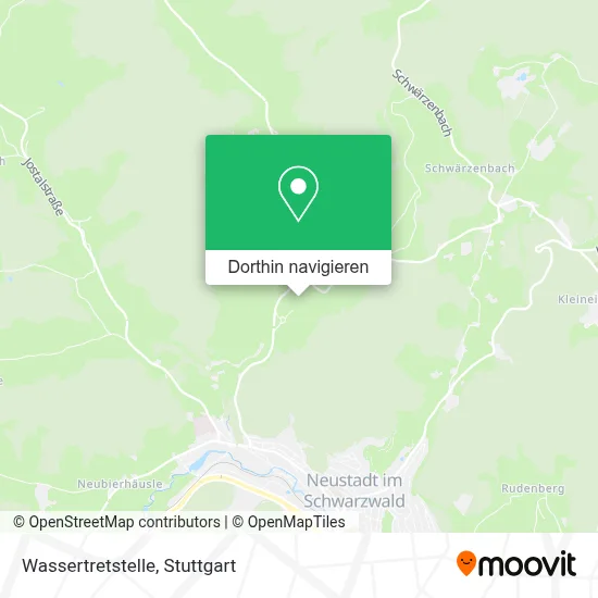 Wassertretstelle Karte