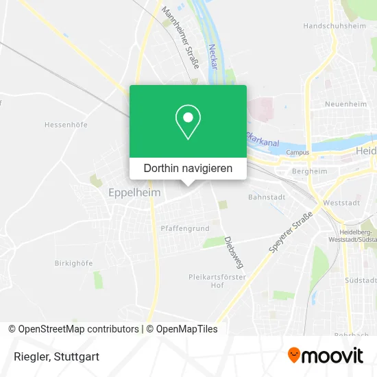 Riegler Karte