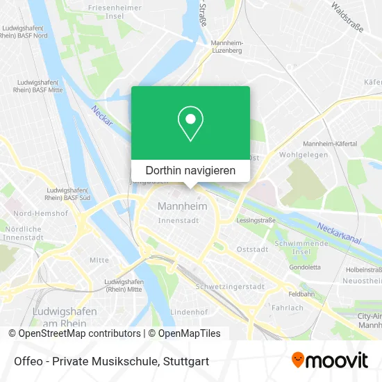 Offeo - Private Musikschule Karte