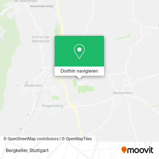 Bergkeller Karte