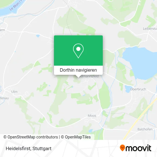 Heidelsfirst Karte