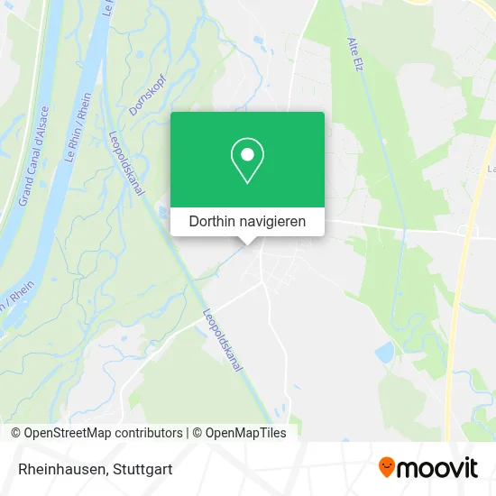 Rheinhausen Karte