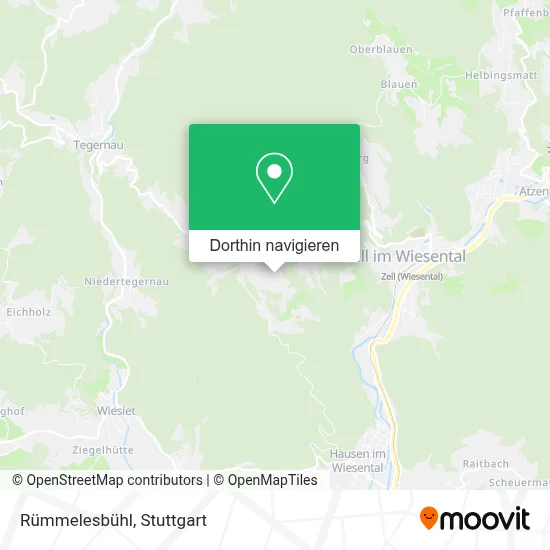Rümmelesbühl Karte