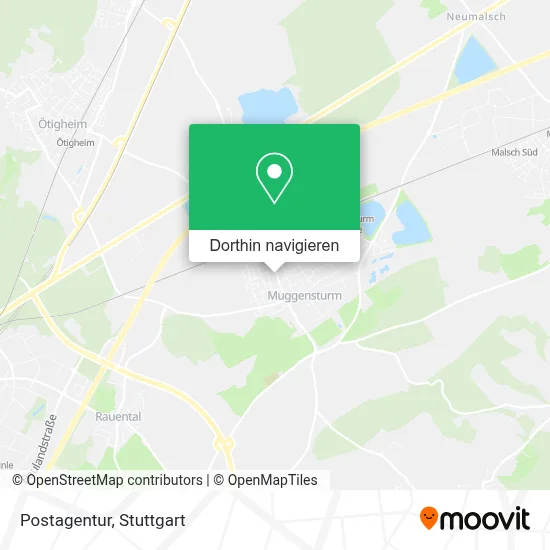 Postagentur Karte