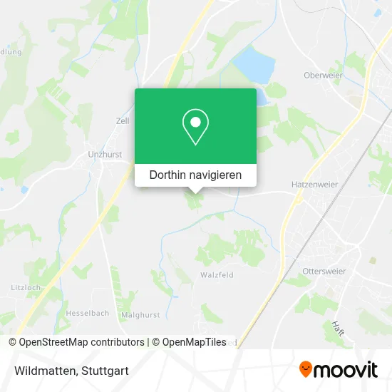 Wildmatten Karte
