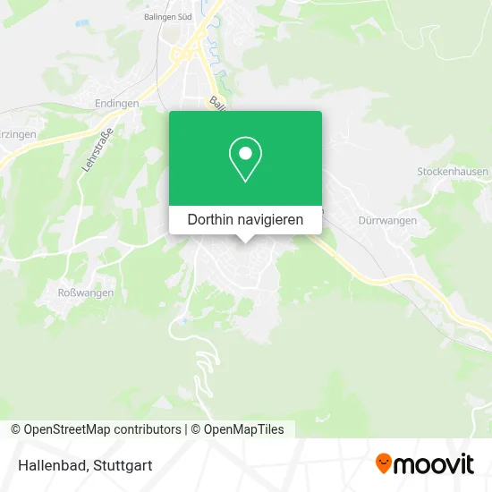 Hallenbad Karte