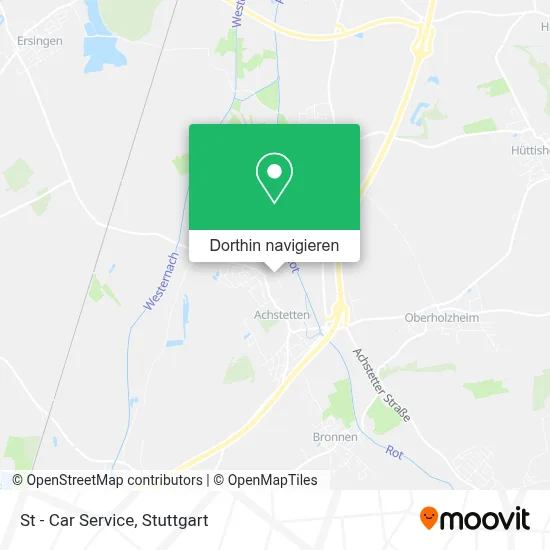 St - Car Service Karte