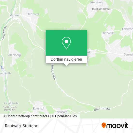 Reutweg Karte