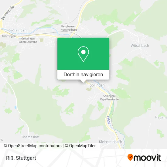 Riß Karte