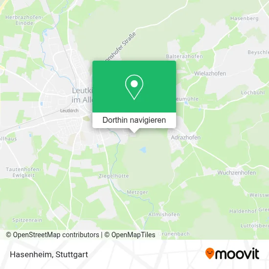 Hasenheim Karte