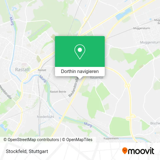 Stockfeld Karte