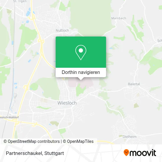 Partnerschaukel Karte