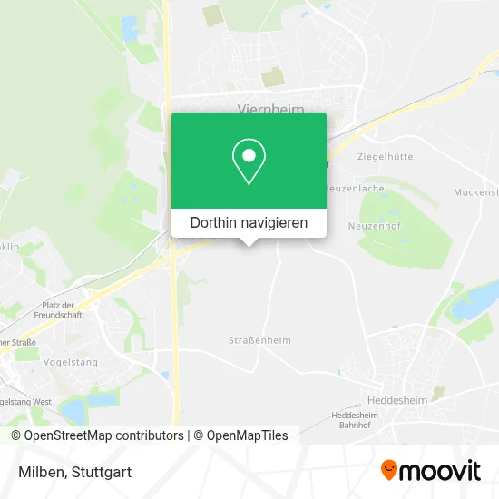 Milben Karte