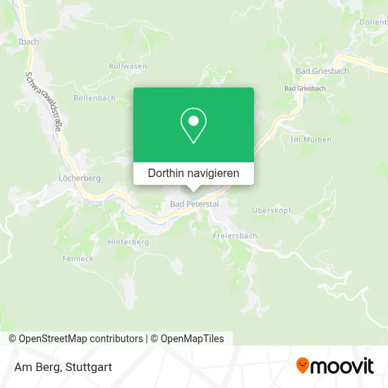 Am Berg Karte