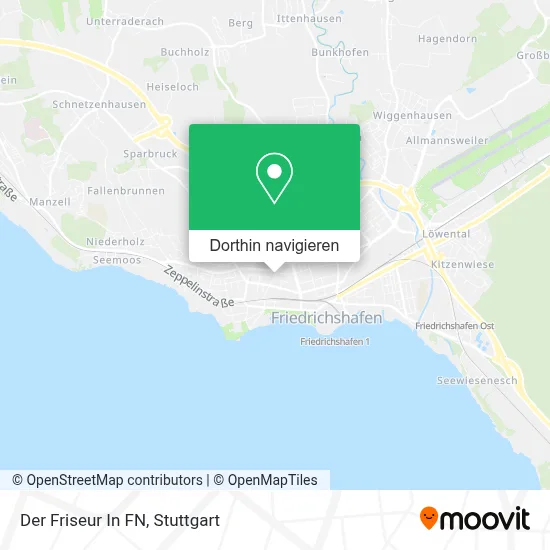 Der Friseur In FN Karte