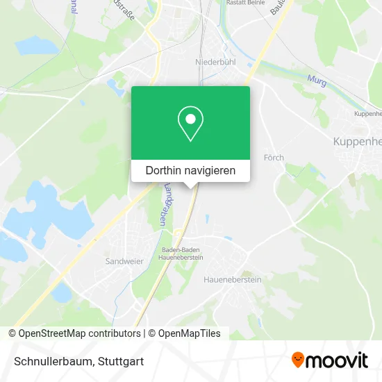 Schnullerbaum Karte