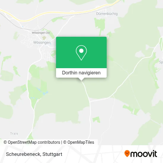 Scheurebeneck Karte